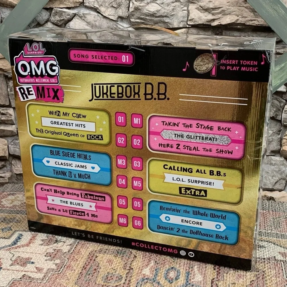 Elvis Presley Jukebox BB LOL Surprise REMIX OMG Collector Limited Edition Doll